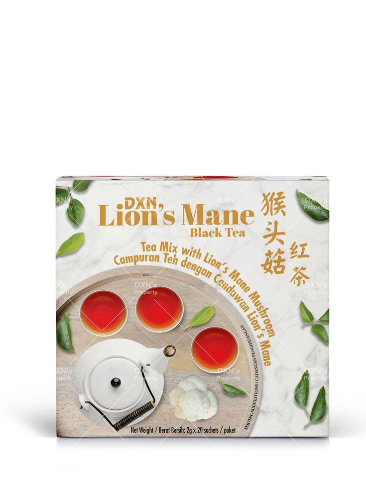 DXN Lion's Mane Black Tea